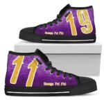 Omega Psi Phi Founding Year High Top Shoes - Unique Greek Store