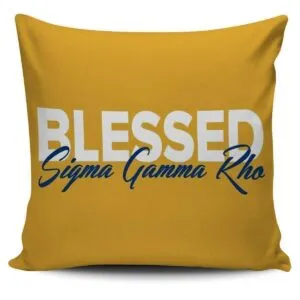 Sigma Gamma Rho Pillow Covers - Unique Greek Store