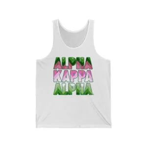Alpha Kappa Alpha Sorority Jersey Tank
