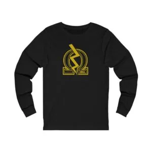 Omega Psi Phi Varsity Bolt Long Sleeve Tee
