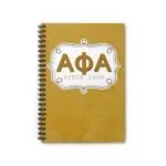Alpha Phi Alpha Spiral Notebook - Ruled Line