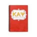 Kappa Alpha Psi Spiral Notebook - Ruled Line