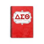 Delta Sigma Theta Spiral Notebook - Ruled Line