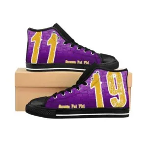 Omega Psi Phi Founding Year High Top Shoes