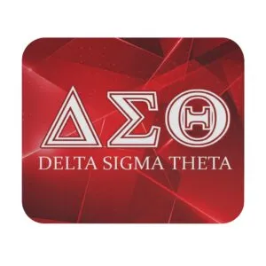 Delta Sigma Theta Symbol Mousepad