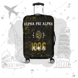 Alpha Phi Alpha Luggage Bag Cover - Unique Greek Store