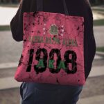 Alpha Kappa Alpha Founding Year Tote Bags - Unique Greek Store