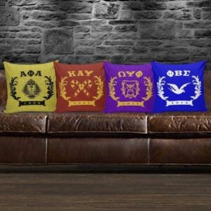 Kappa Alpha Psi Founding Year Pillow Covers - Unique Greek Store