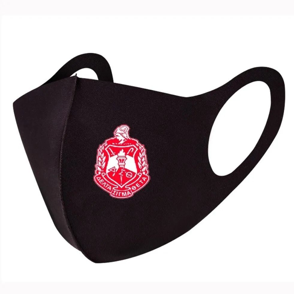 Delta Sigma Theta Mask(Pack of 3)(6 Filter Included) (M03)