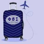 Phi Beta Sigma Luggage Cover Logo - Unique Greek Store