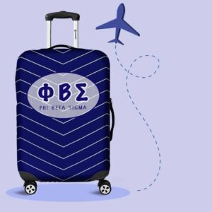 Phi Beta Sigma Luggage Cover Logo - Unique Greek Store