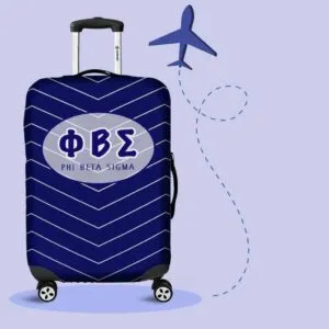 Phi Beta Sigma Luggage Cover Logo - Unique Greek Store