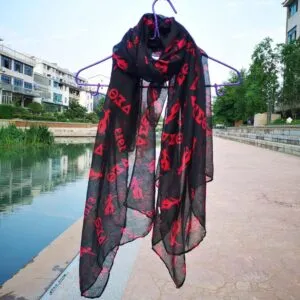 Delta Sigma Theta soft & shiny silk scarves