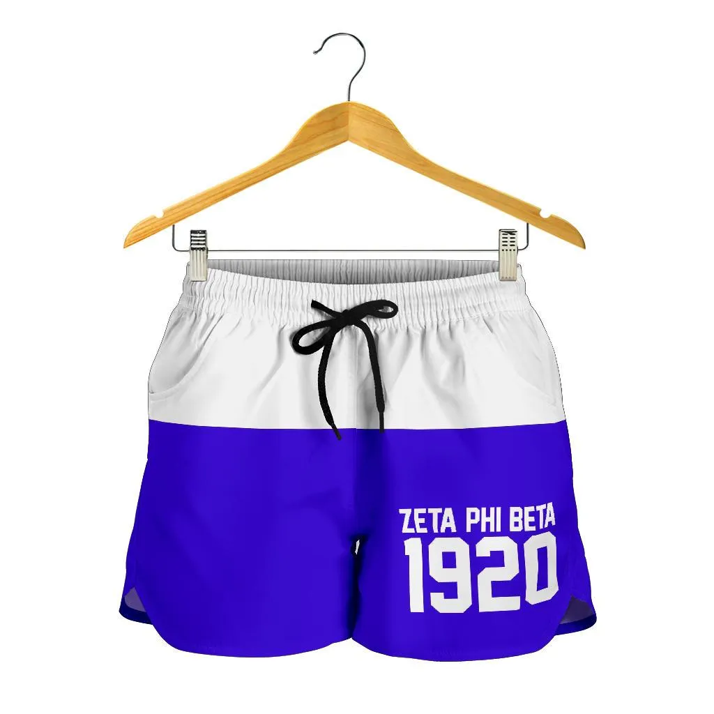 Zeta Phi Beta 1920 Beach Shorts - Image 2