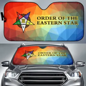 Order of the Eastern Star Auto Sun Shades