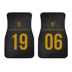 Alpha Phi Alpha 1906 Car Mats - Unique Greek Store