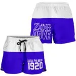 Zeta Phi Beta 1920 Beach Shorts