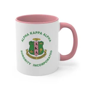 Alpha Kappa Alpha Accent Coffee Mug, 11oz