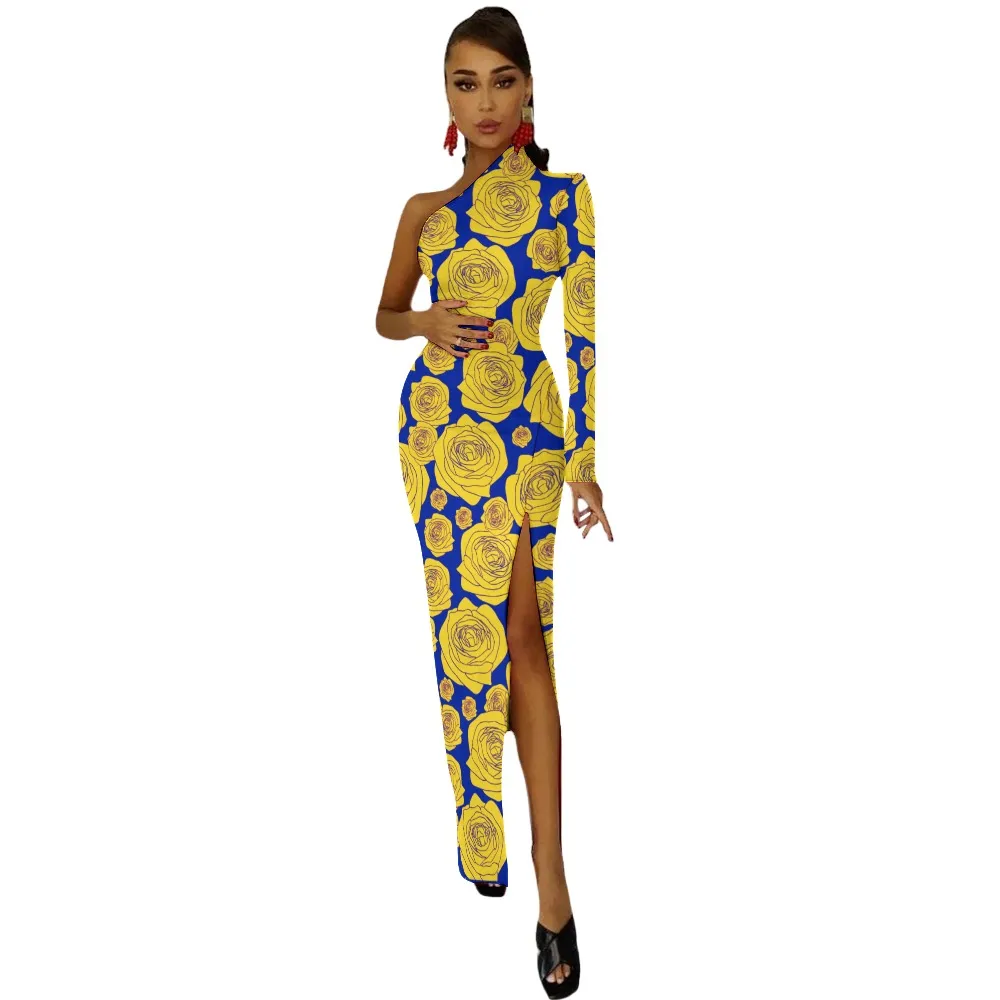Sigma Gamma Rho Half Sleeve Slit Dress - Image 4