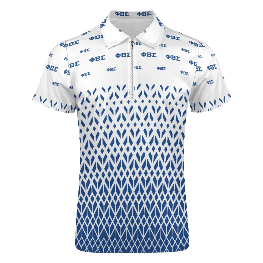 Phi Beta Sigma Short sleeve polo shirt - Image 2