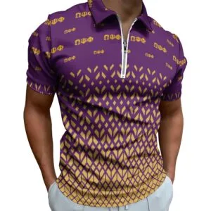 Omega Psi Phi Short Sleeve Polo Shirt