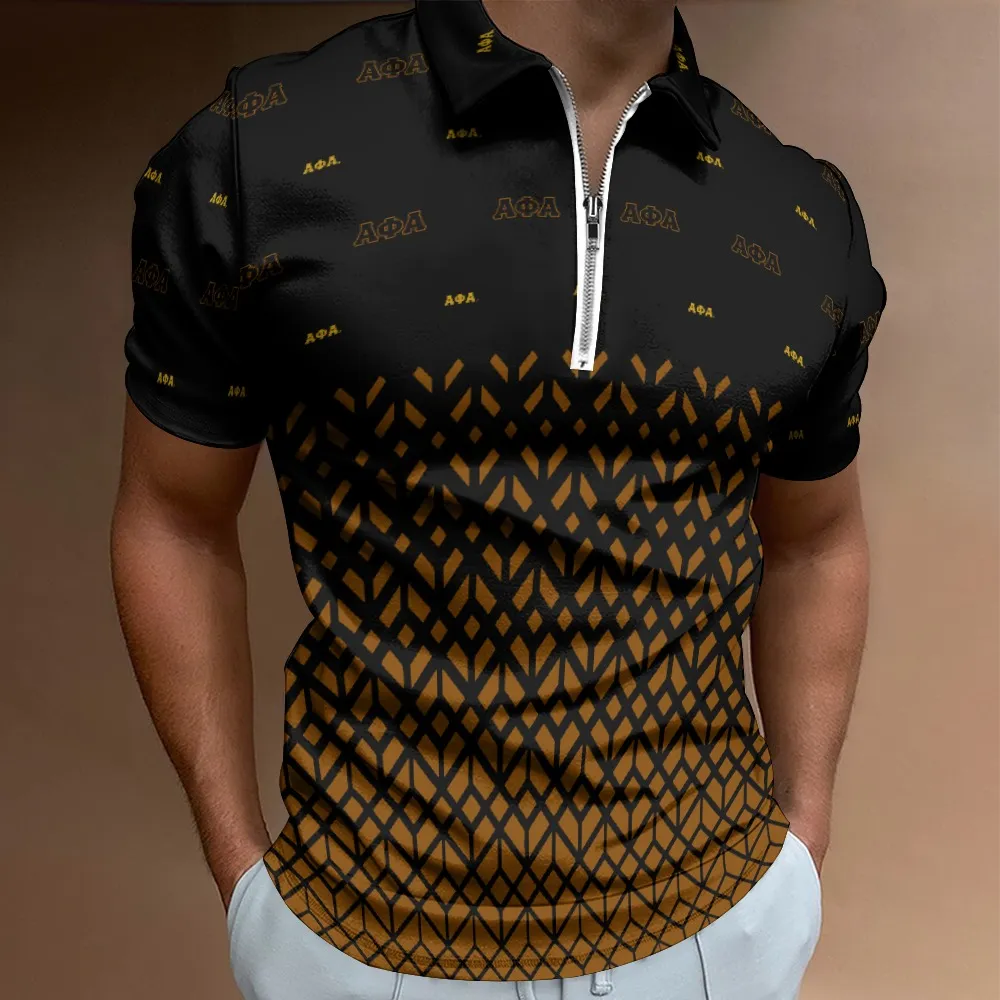 Alpha Phi Alpha Short sleeve polo shirt - Image 3