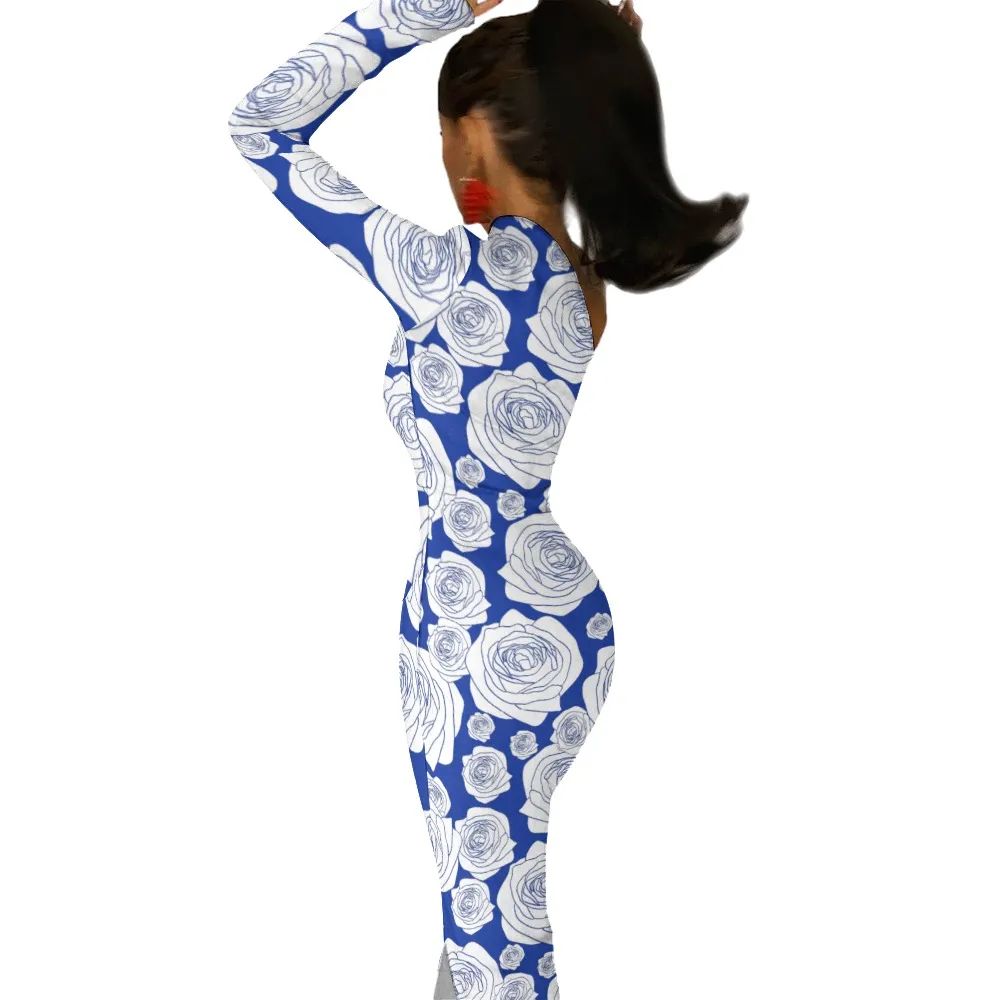 Zeta Phi Beta Half Sleeve Slit Dress - Image 2
