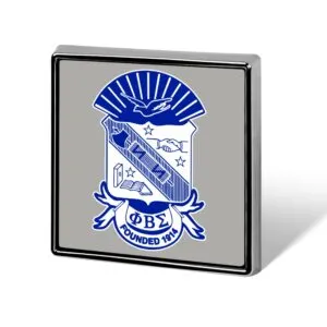 Phi Beta Sigma Square Badge