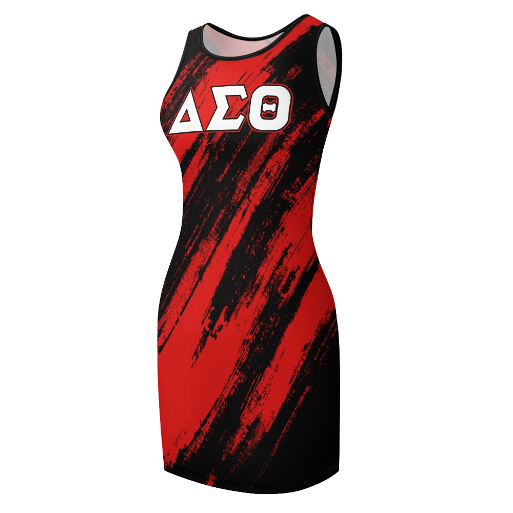 Delta Sigma Theta Sleeveless Tank Dress - Image 3