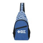 Phi Beta Sigma All Over Print Chest Bag
