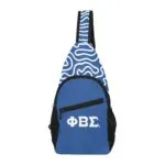 Phi Beta Sigma All Over Print Chest Bag