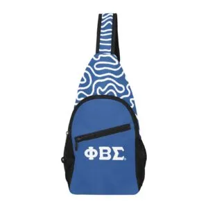 Phi Beta Sigma All Over Print Chest Bag