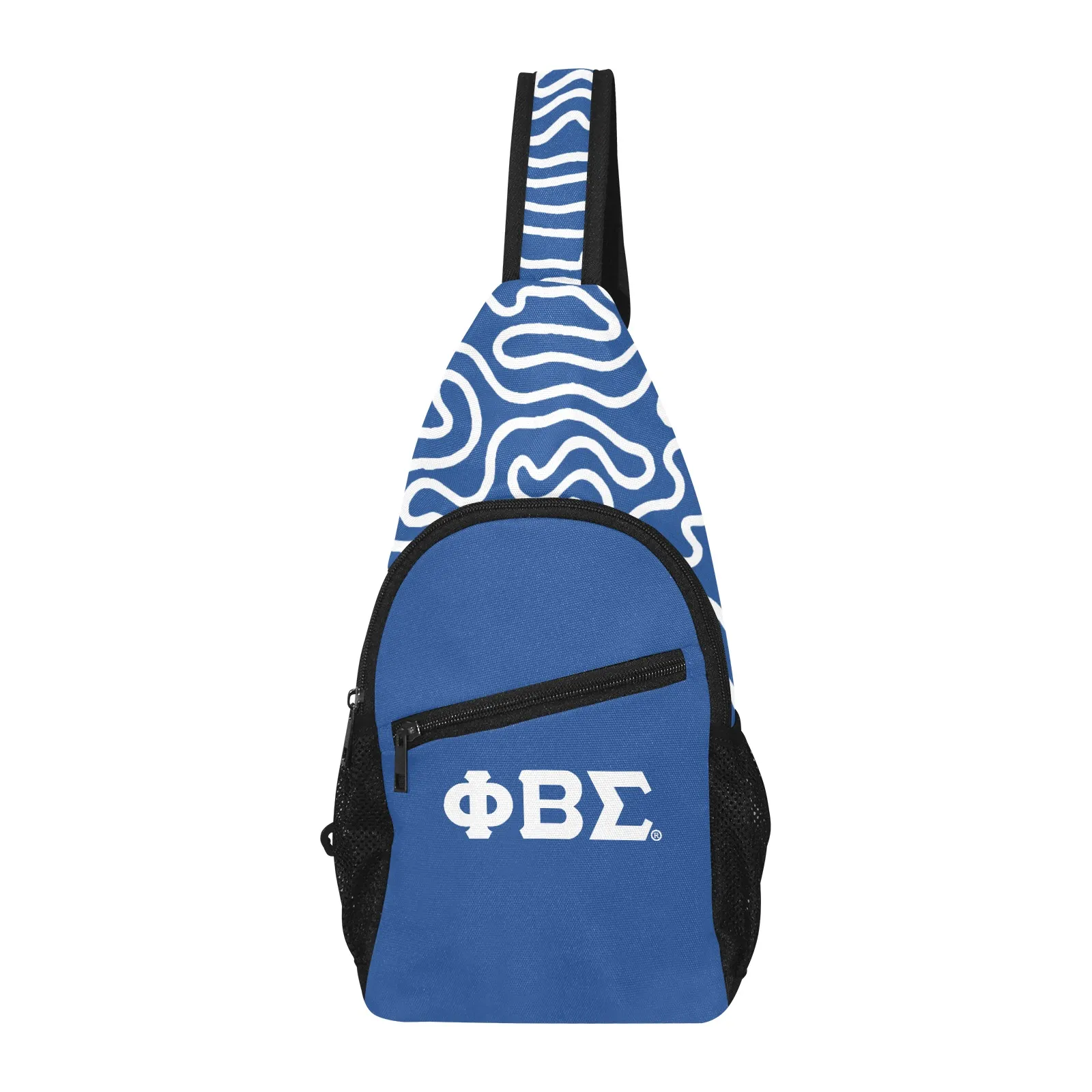 Phi Beta Sigma All Over Print Chest Bag