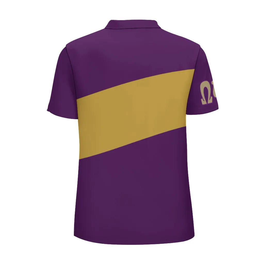 Omega Psi Phi Polo straight shirt - Image 2