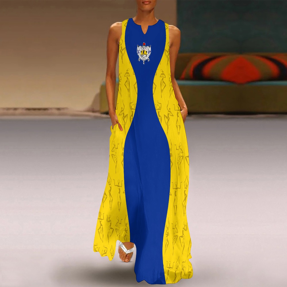 Sigma Gamma Rho Long dress - Image 5
