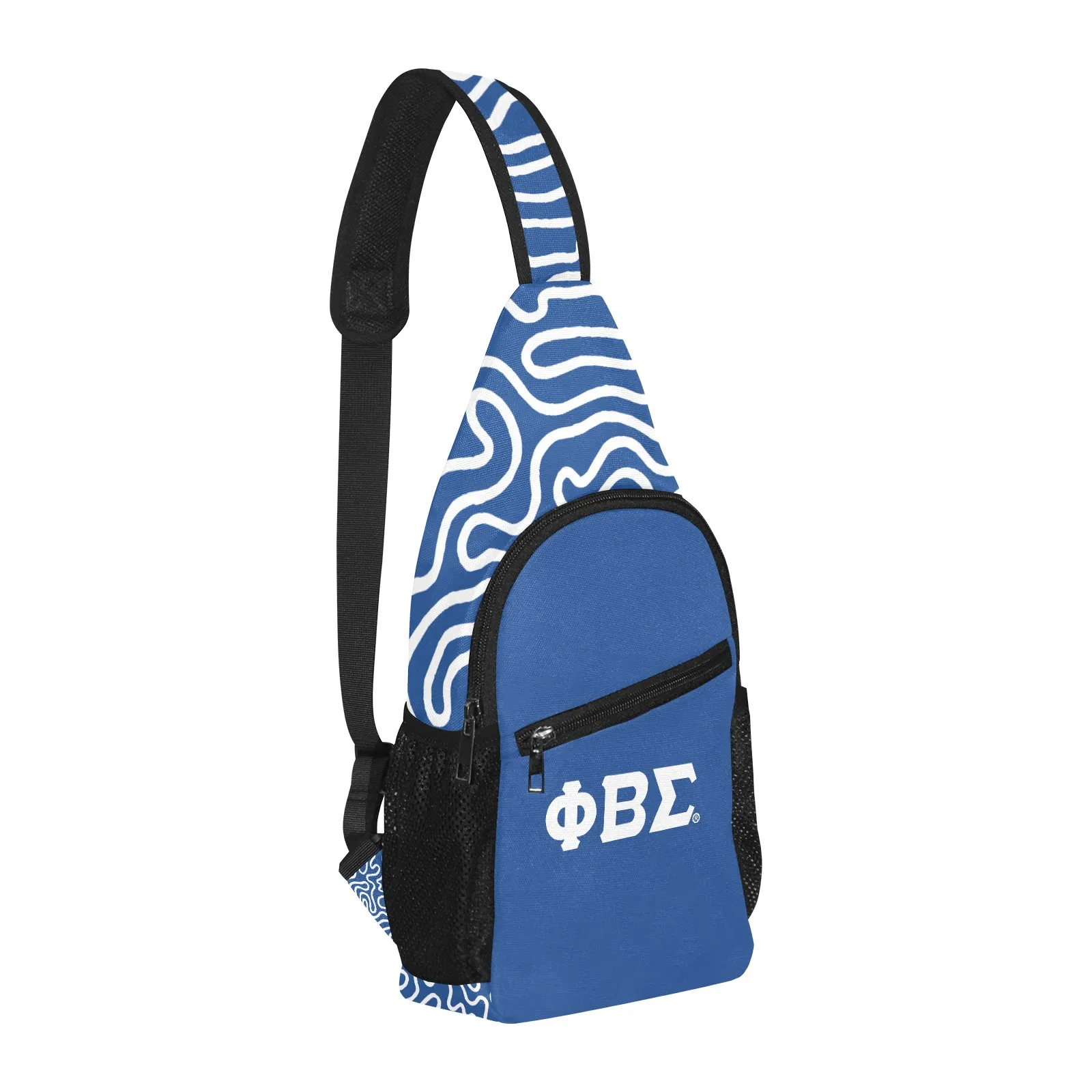 Phi Beta Sigma All Over Print Chest Bag - Image 3
