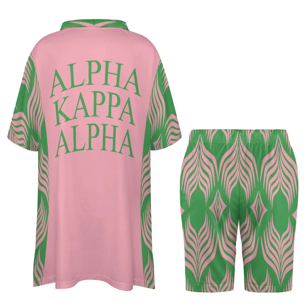 Alpha Kappa Alpha Bat Sleeve Two Piece Set - Image 2