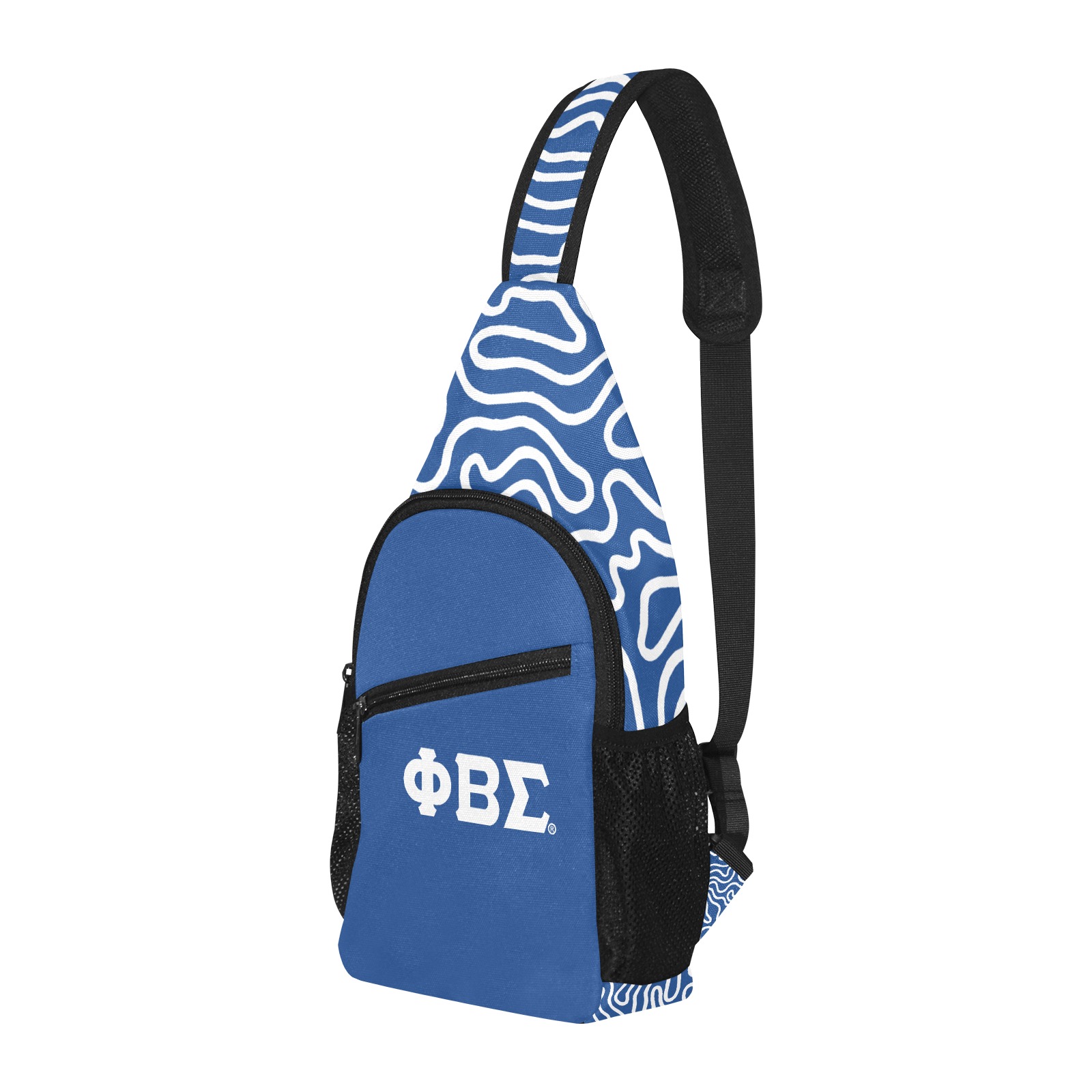Phi Beta Sigma All Over Print Chest Bag - Image 2