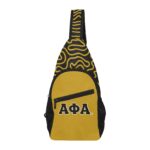 Alpha Phi Alpha All Over Print Chest Bag