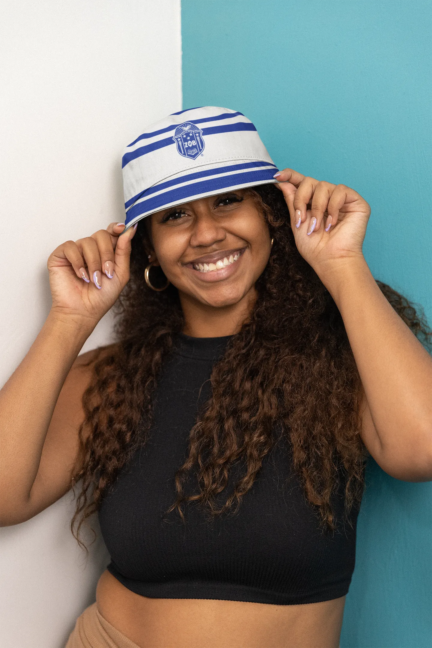 Zeta Phi Beta Bucket Hat