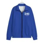 Zeta Phi Beta All-Over Print Unisex Stand-up Collar Knitted Fleece Outwear