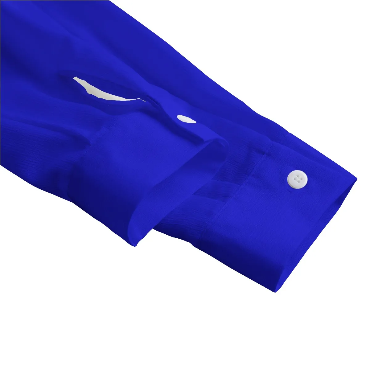 Sigma Gamma Rho All-Over Print Women's Loose Elastic-Back Shirt With Long Sleeve - Image 5