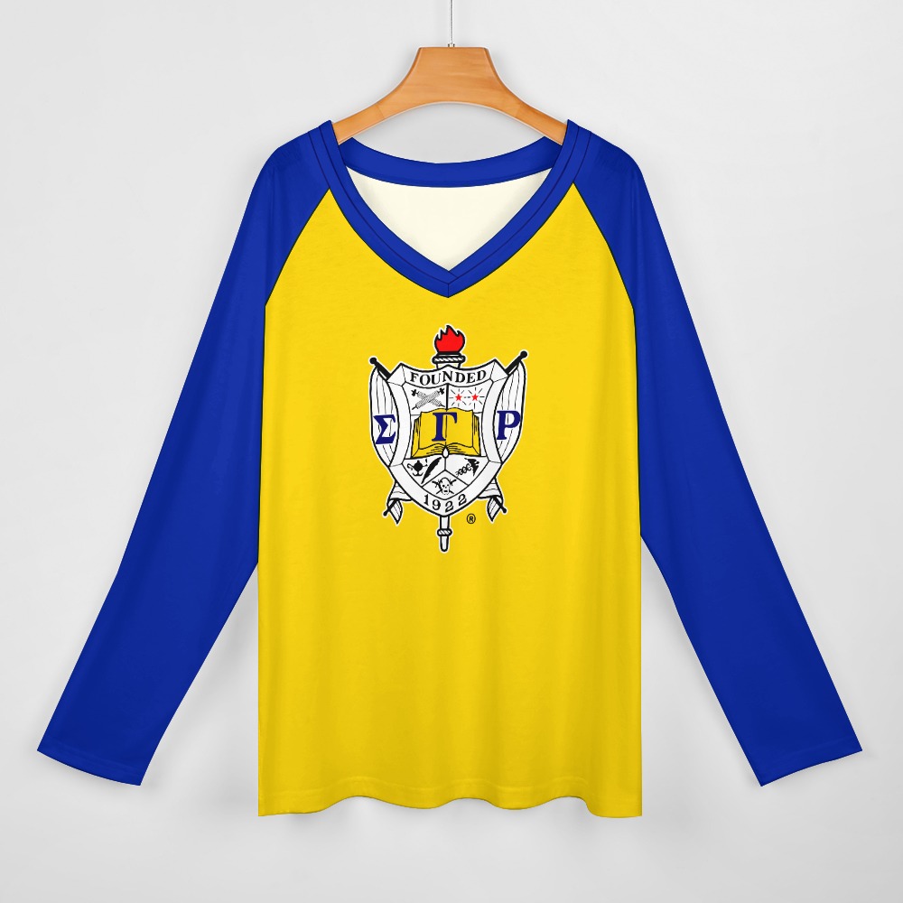Sigma Gamma Rho Long Sleeve Loose Tee - Image 3