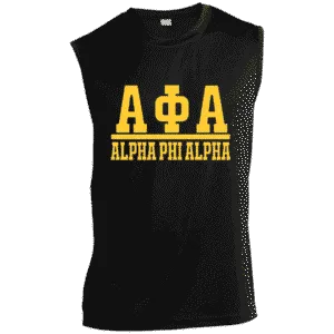 Alpha Phi Alpha Sleeveless Performance T Shirt