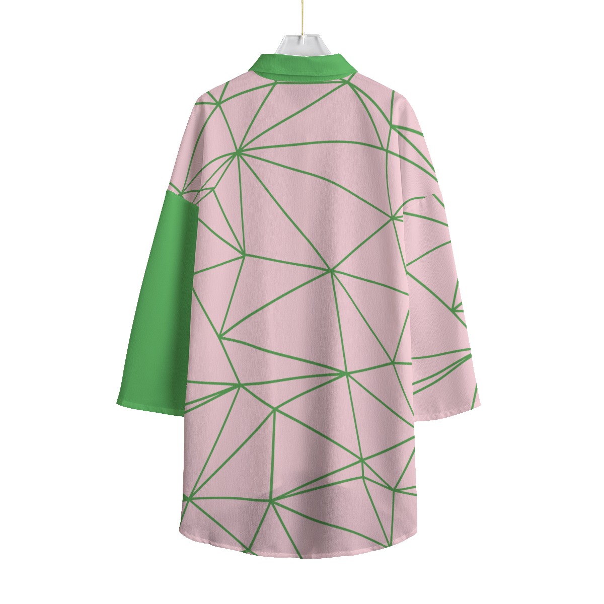 Alpha Kappa Alpha Chiffon Shirt With Elbow Sleeve - Image 2