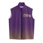 Omega Psi Phi All-Over Print Men's Stand-up Collar Vest