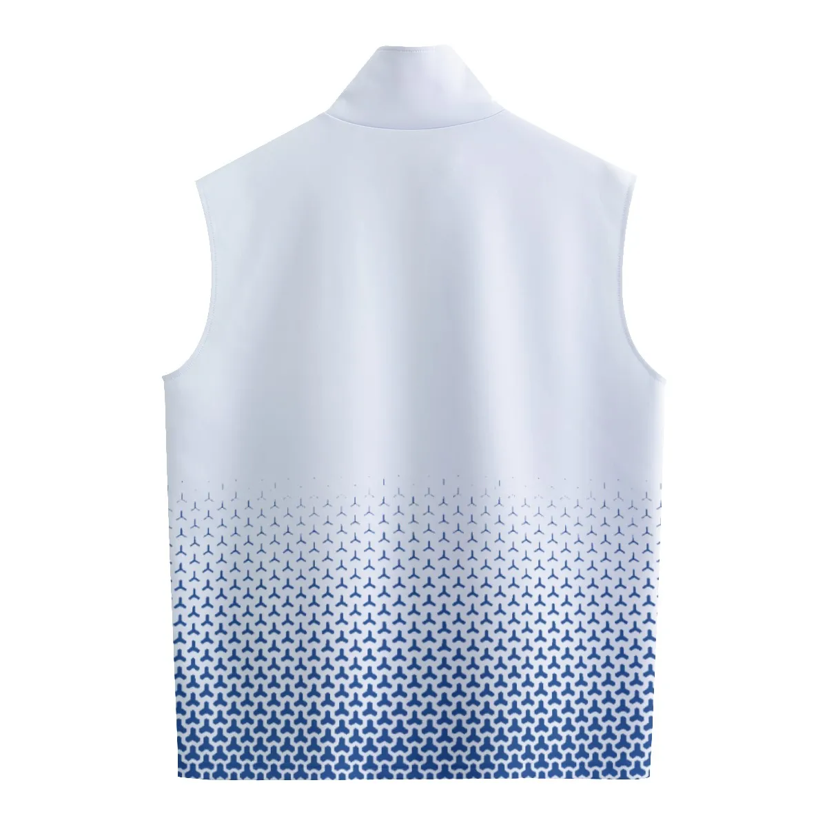 Phi Beta Sigma All-Over Print Men's Stand-up Collar Vest - Image 2