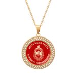 Delta Sigma Theta Diamond Necklace