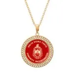 Delta Sigma Theta Diamond Necklace