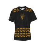 Alpha Phi Alpha All-Over Print Men's Short Sleeve T-shirt with Neckline Tie